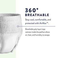 Prevail Per-Fit Extra Disposable Underwear Pull On with Tear Away X-Large 20 Ct