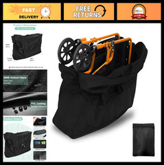 Waterproof Rollator Travel Bag – Portable 600D Carry Bag for Walkers & Chairs 35