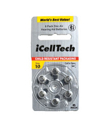 ZeniPower Size 10 Hearing Aid Batteries – 120 Count Super Fresh expires 2025
