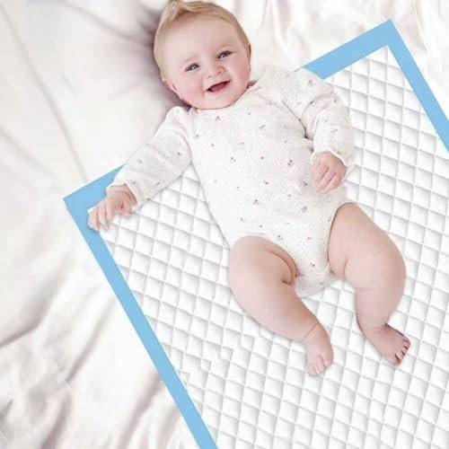 Yazoni Incontinence Bed Pads 50 Pack 60x90cm Leak Proof Puppy & Adult Use