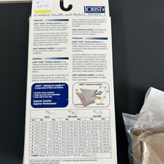Jobst Bella Strong Arm Sleeve Lymphedema Beige Compression 20-30 Size 10 Regular