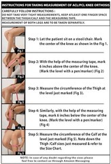 ELITE Orthopedic Knee Support Brace Adjustable Stainless-Steel Hinges, Side S…