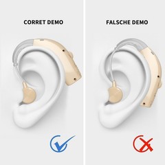 Rechargeable Hearing Aids for Seniors – Noise Cancelling Amplifiers with Volume