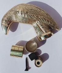 Nautical Brass Finish Bird Head Handle For Walking Stick Best Gift Item
