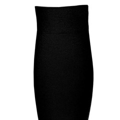 Truform Surgical Stockings, 18 mmHg Compression for Medium (Pack of 2), Black