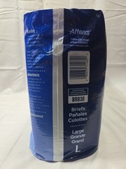 Attends Briefs Maximum Absorbency L White 44-58 in SecureGrip 24 Count
