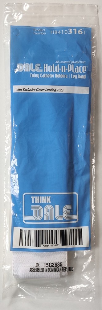 Dale Hold-N-Place Foley Catheter Tube Holder Leg Bands 316 – Product #H84103161