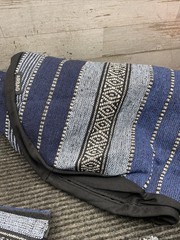 Nilight Car Seat Covers, 2 Pack Blue Striped SEAT-112