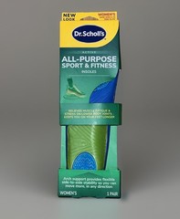 Dr. Scholls All Purpose Sport & Fitness Insoles WOMENS size 6 to 10