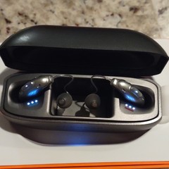 ELEHEAR Beyond OTC Rechargeable RIC Hearing Aids for Both Ears w/ Charging Case