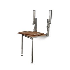 Silhouette Comfort Plus Folding Shower Seat with Armrests & Legs – Heavy-D