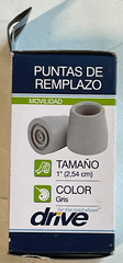 Drive Medical Utility Walker Replacement Tips, 1 Pair