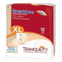 Tranquility SmartCore Briefs Adult X-Large Unisex 56 to 64 In Waist/Hip Beige 72