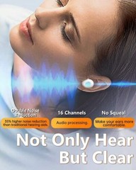 Digital Hearing Aids Noise Cancelling 16 Channel Severe Loss Sound Amplifier ITE