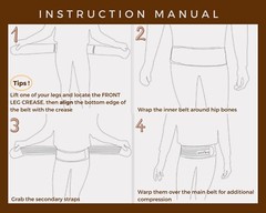 SI Belt That Treats Sciatica Symptoms Including Pelvic, Leg and Lower Back Pain