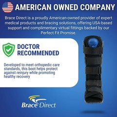 Brace Direct Tall Walking Boot L4361 Pneumatic Fracture Support