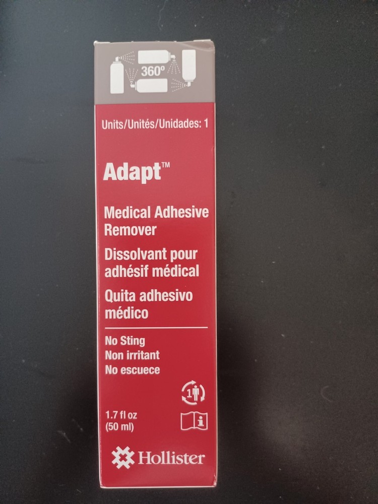 Hollister 7737 Adapt Medical Adhesive Remover Spray, 1.7 oz.