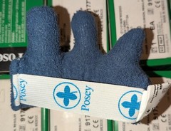 NEW 2 Pack Hand Finger Contracture Cushion, mpn 6560, Blue, FREE SHIPPING