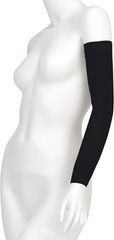 Juzo Soft 30-40mmHg Armsleeve (Size: I Max) Black, Microdot Silicone Band, Long