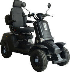 Heavy Duty 4-Wheel Mobility Scooter for Senior&Adult 1000W 15MPH 500LBS Capacity