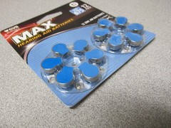 CVS Max Hearing Aid Zinc Air Batteries 1.45v Size 675 Pack of 12 Exp 2029