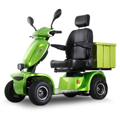 1000W 4-Wheel Heavy Duty Seniors Mobility Scooter 48V 20Ah 15 mph 33 Miles 500lb