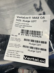VertaLoc Max OA Right & Left Knee- NEW! SIZE XL Both Knees