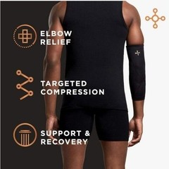 Tommie Copper NWT Performance Elbow Sleeve XL Unisex Cobalt Blue Compression