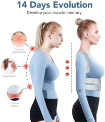 Back Posture Corrector for Women, Men, Teens KDD Adjustable Back Posture Brace