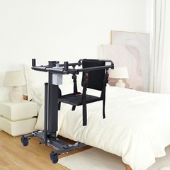 Patient Lift Transfer Chair , Adjustable Height Electric Lift Assist Device