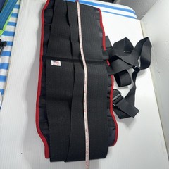Industrial Belt Back Brace Size XL Adjustable Black And Red Made In USA