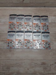 60 Rayovac Extra Size 13 Hearing Aid Batteries 1.45V Zinc Air Exp 2027