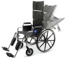 Excel Reclining Wheelchair, 16″