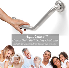1-1/4″ Knurled Grab Bar, ADA Compliant Bath Safety Shower Handrail, Bathroom Mob