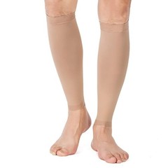 ® Calf Compression Sleeve for Men & Women, 1 Pair, Footless Compression Socks…