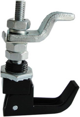 2PCS Black Powder Coated Lift and Turn Compression Latch, Adjustable Grip¡­