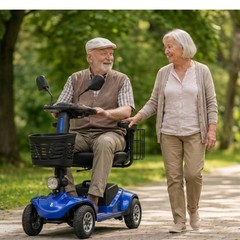 4 Wheels Mobility Scooters Power Wheelchair Folding Electric Scooter For Adult
