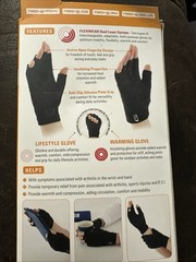 Neo G Arthritis Gloves 1 Pair Comfort Relief Arthritis Gloves Size Medium New