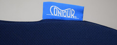 CONTOUR KABOOTI Comfort Ring with Blue Cover, 17-1/2″ x 13-1/2″ x 3-1/4″