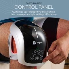 Red Light Therapy Knee Brace – Portable Infrared Device for Relief, Stiffness…