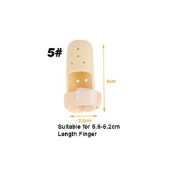 Mallet Finger Splint Orthotic Finger Straightening Protector for Sprained Finger