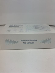 Bluetooth Wireless Rechargeable 16 Channel OTC In Ear Earbud Hearing Aids Pair