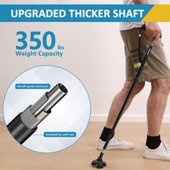 Rehand Adjustable Folding Walking Cane with T-Grip, Lightweight and Collapsible