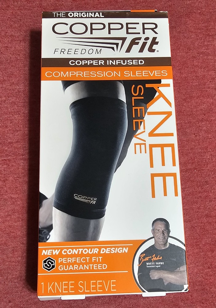 Copper Fit Compressio Sleeve in Black Size-L. 125