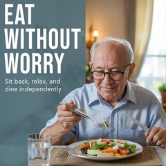 Adaptive Weighted Utensils Set – 4-Piece Silverware for Parkinson’s Patients