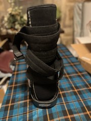 MaxTrax DJ Orthopedics Non-Pneumatic Large Tall Walking Boot Brace Black