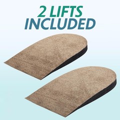 Heel Lifts for Women and Men Adjustable Shoe Lifts for Leg Length Discrepancy (M