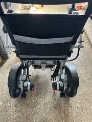 Aotedor Electric Wheelchair, Joystick Control, CE, 4-Wheel Adult Silver/Black