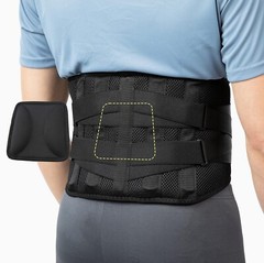 BraceUP Back Support Adjustable Lumbar Brace and Support Belt – XXL~ NEW