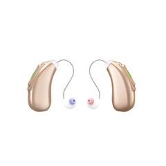 Wireless Bluetooth APP BTE Rechargeable Programmable Digital Hearing Aids